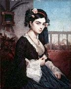 unknow artist Oriental Lady Germany oil painting artist